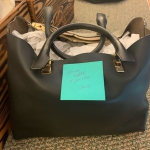 Chloe Two Tone Tote Bag